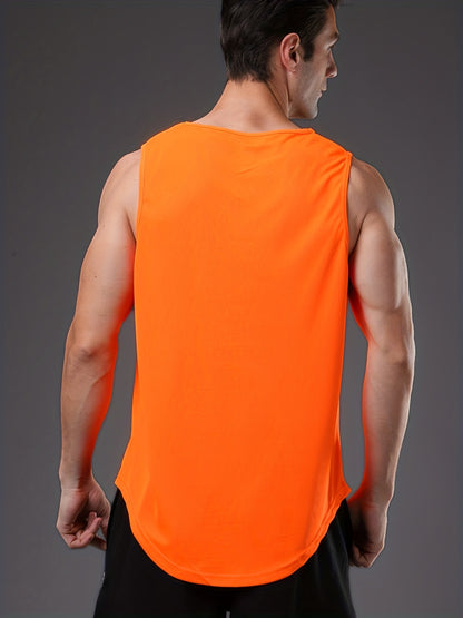 Schnelltrocknendes Sport-Tanktop für Herren – Ärmelloses Laufshirt