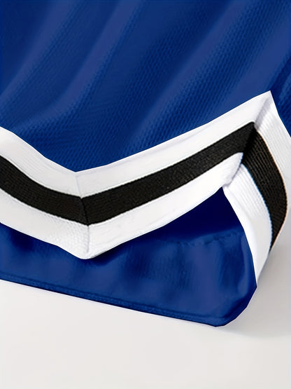 Short de sport pour homme - Short de sport à cordon de serrage imprimé Chicago