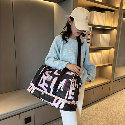 Sac de sport grande capacité pour la salle de sport - Sac de voyage avec compartiment à chaussures