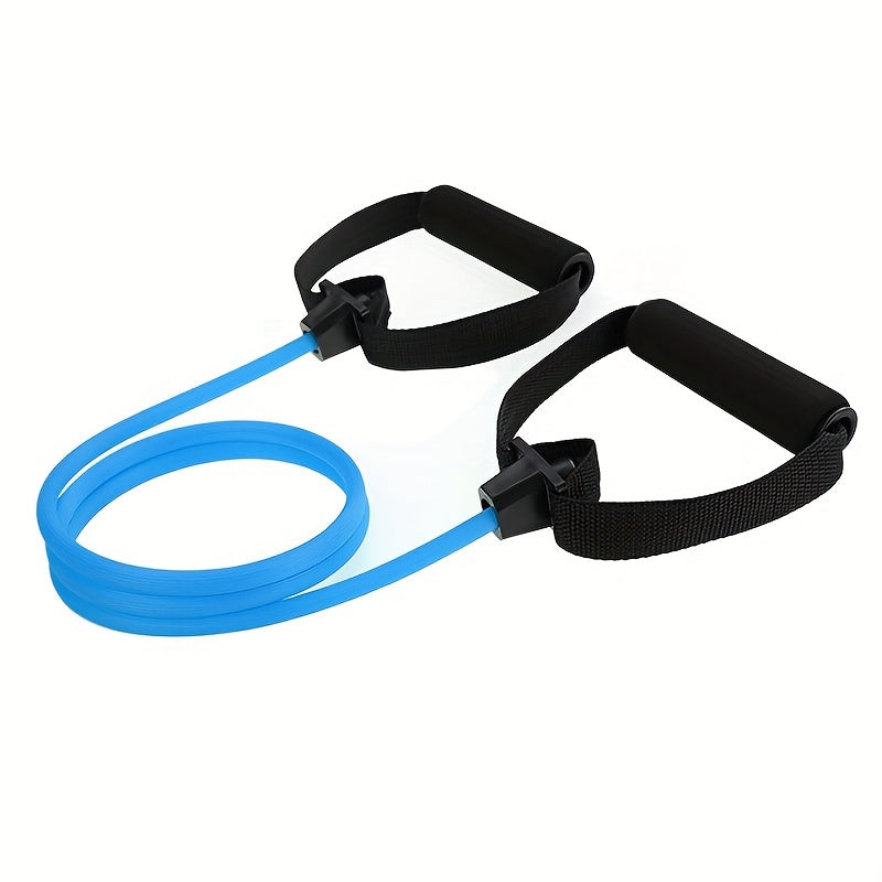 Premium Resistance Band with Bar - Elastic Pull Rope for Home Gym | Full Body Strength Training