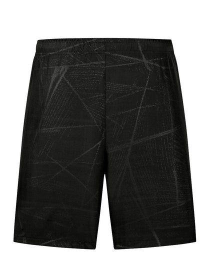 Men's Camo Athletic Shorts - Quick-Dry with Zippered Pockets