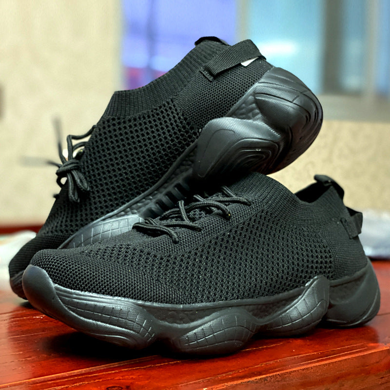 Baskets compensées en mesh pour femmes - Chaussures de sport légères et respirantes