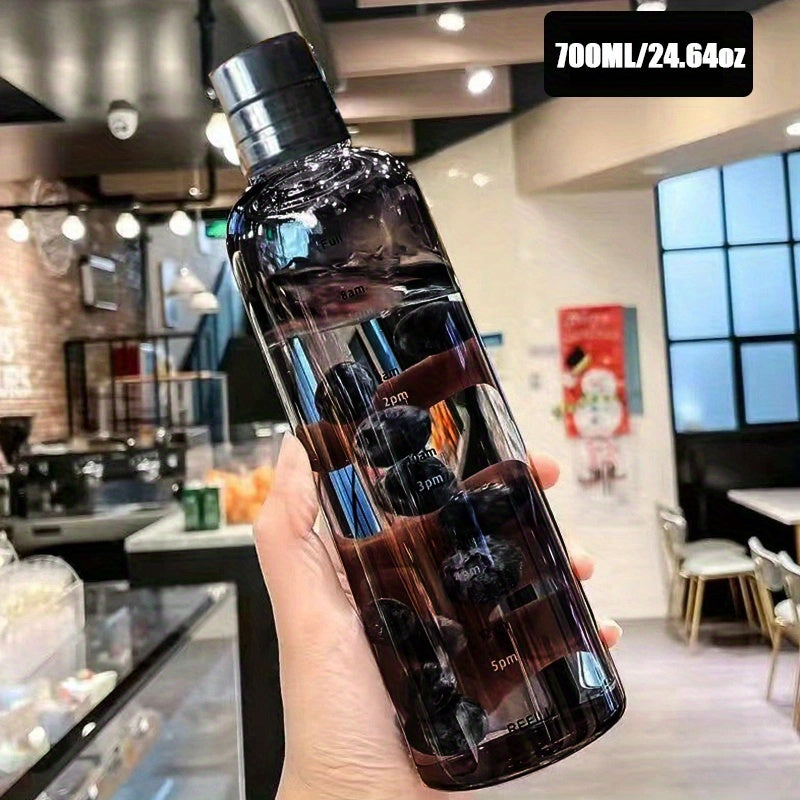 Sport-Trinkflasche - BPA-freie, auslaufsichere Fitnessflasche (500 ml/700 ml)