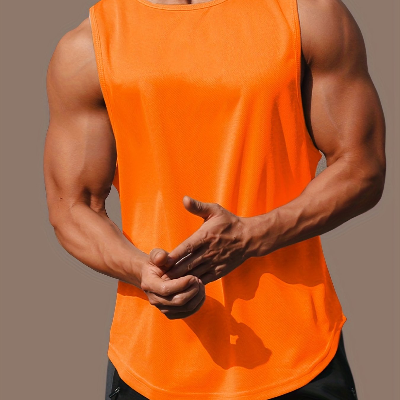 Schnelltrocknendes Sport-Tanktop für Herren – Ärmelloses Laufshirt