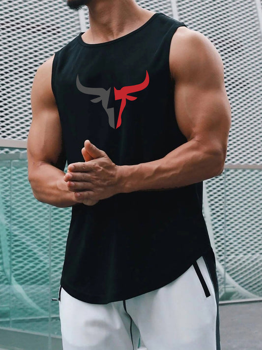 Sportliche Tanktops für Herren – Schnelltrocknende, körperbetonte Fitness-Shirts