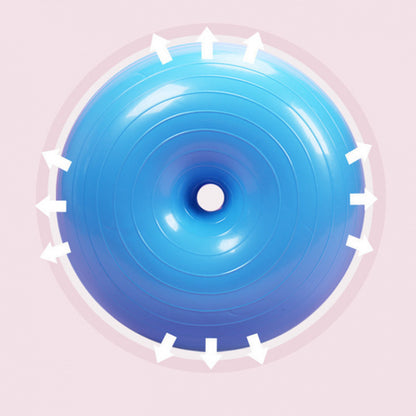 Professioneller Yogaball – platzsicherer Gymnastikball mit Pumpe