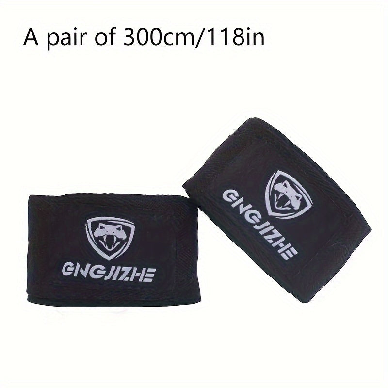 Bandes de boxe (lot de 2) - Bandes élastiques d'entraînement MMA