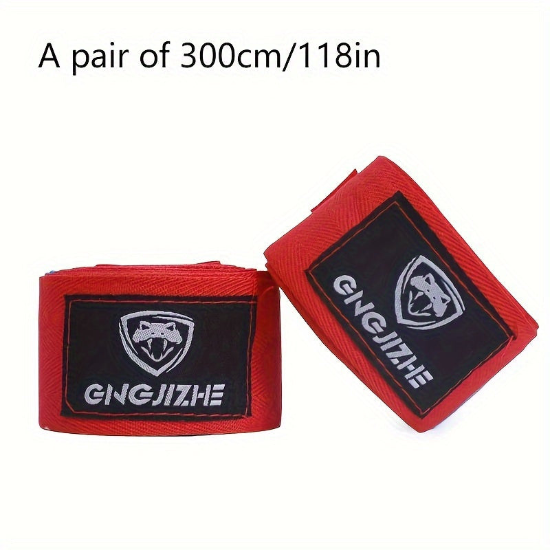 Bandes de boxe (lot de 2) - Bandes élastiques d'entraînement MMA