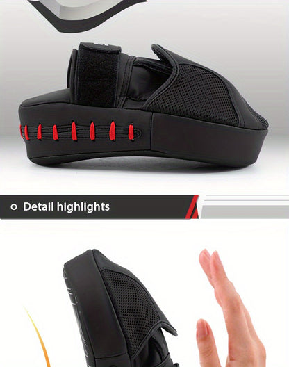 Cible de boxe incurvée - Gants de frappe ergonomiques pour l'entraînement MMA