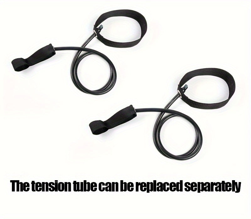 Pilates-Stange mit Widerstandsbändern – Tragbares Heimfitnessgerät