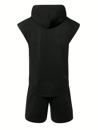 Ensemble de boxe homme 2 pièces - Gilet à capuche et short