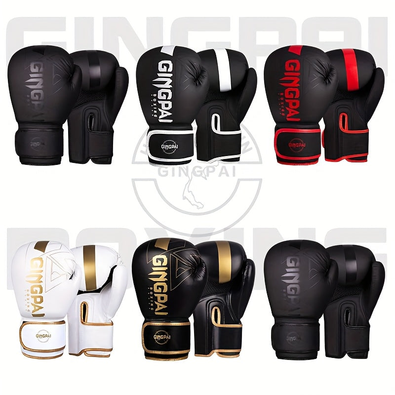 Gants de boxe professionnels - Gants de boxe thaïlandaise et de kickboxing 6-14 oz