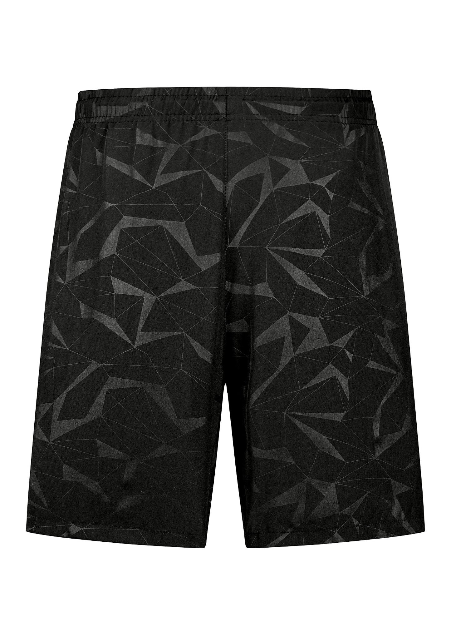 Men's Camo Athletic Shorts - Quick-Dry with Zippered Pockets