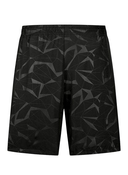 Men's Camo Athletic Shorts - Quick-Dry with Zippered Pockets