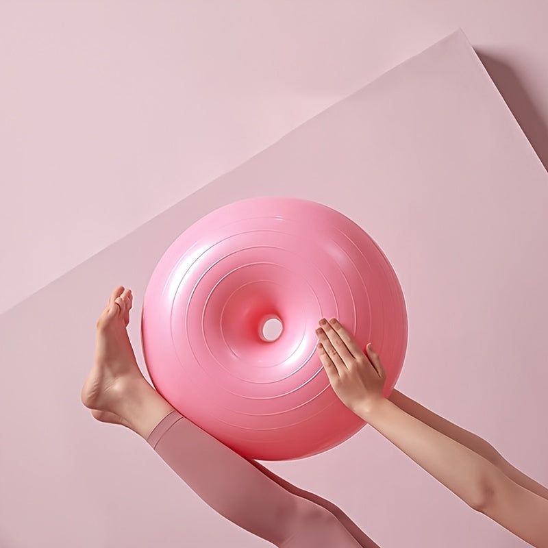 Professioneller Yogaball – platzsicherer Gymnastikball mit Pumpe