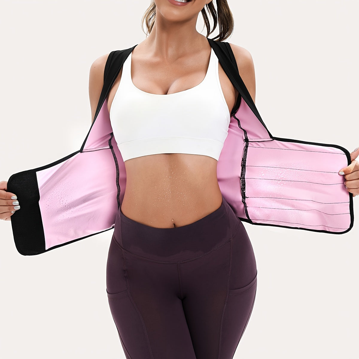Gilet sauna pour femme - Gainant amincissant pour l'entraînement