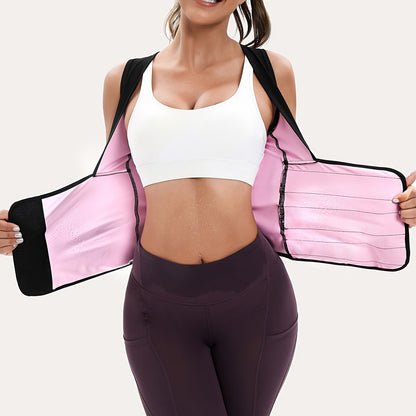 Gilet sauna pour femme - Gainant amincissant pour l'entraînement