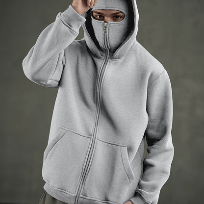 Hochwertiger Performance-Hoodie mit durchgehendem Reißverschluss – Schwere Sportbekleidung