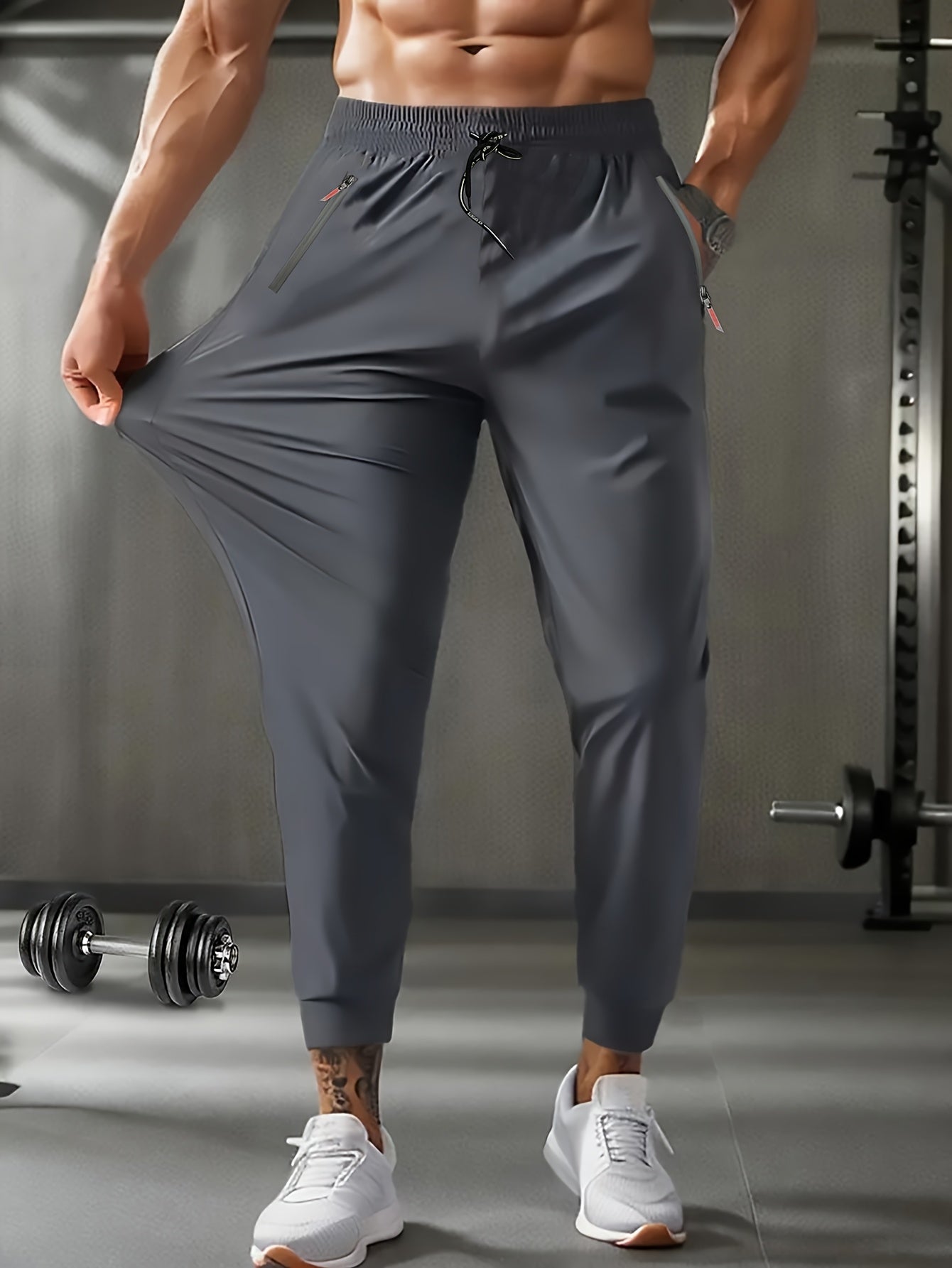 Pantalon de sport à séchage rapide pour homme - Jogging de course léger