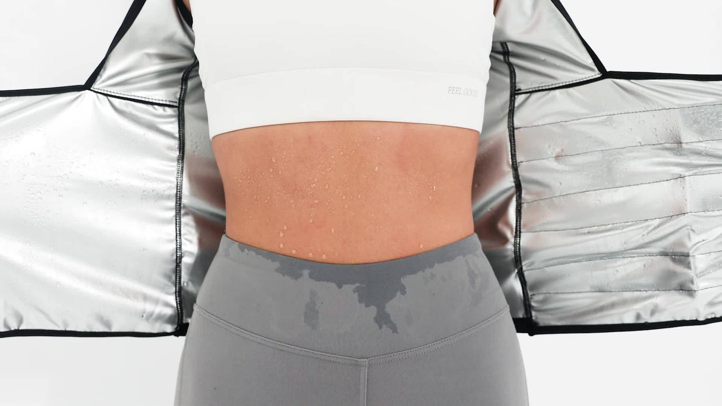 Gilet sauna pour femme - Gainant amincissant pour l'entraînement