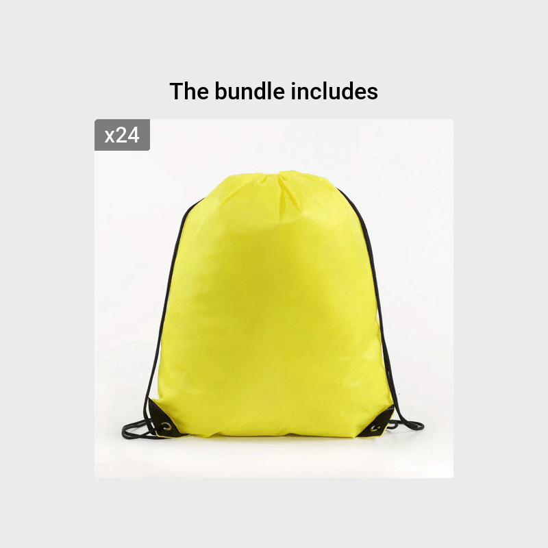 Sac à dos à cordon en nylon - Sac de sport léger de 40 cm pour le sport et les voyages