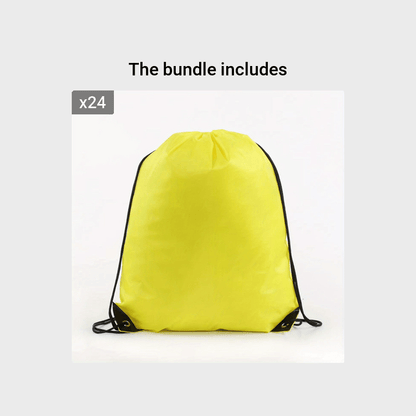 Sac à dos à cordon en nylon - Sac de sport léger de 40 cm pour le sport et les voyages