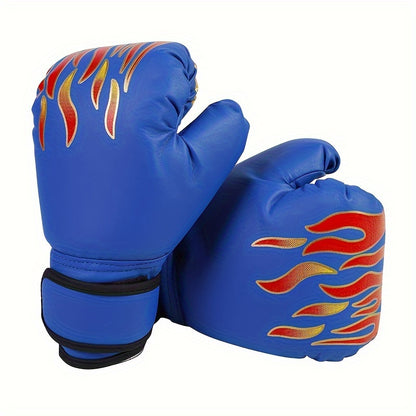 1 paire de gants de taekwondo/boxe/sanda/arts martiaux - Parfaits pour l'entraînement en intérieur et en extérieur, adaptés aux enfants de 5 à 12 ans - un excellent cadeau de Noël ou de Nouvel An.