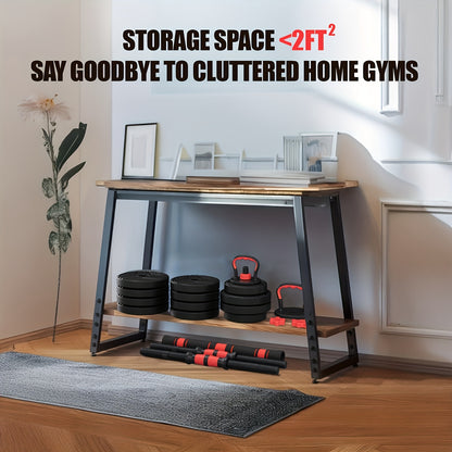 Ensemble d'haltères réglables de 9 à 41 kg - Équipement de musculation polyvalent 4 en 1 pour la maison