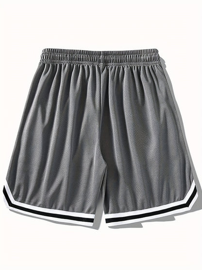 Short de sport pour homme - Short de sport à cordon de serrage imprimé Chicago