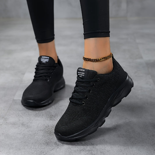 Baskets de running légères en mesh pour femmes - Chaussures de sport respirantes pour l'extérieur