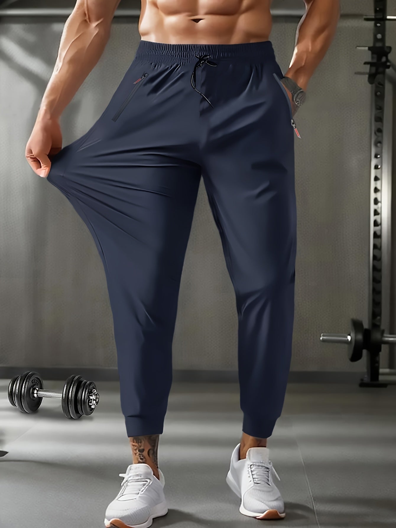 Pantalon de sport à séchage rapide pour homme - Jogging de course léger