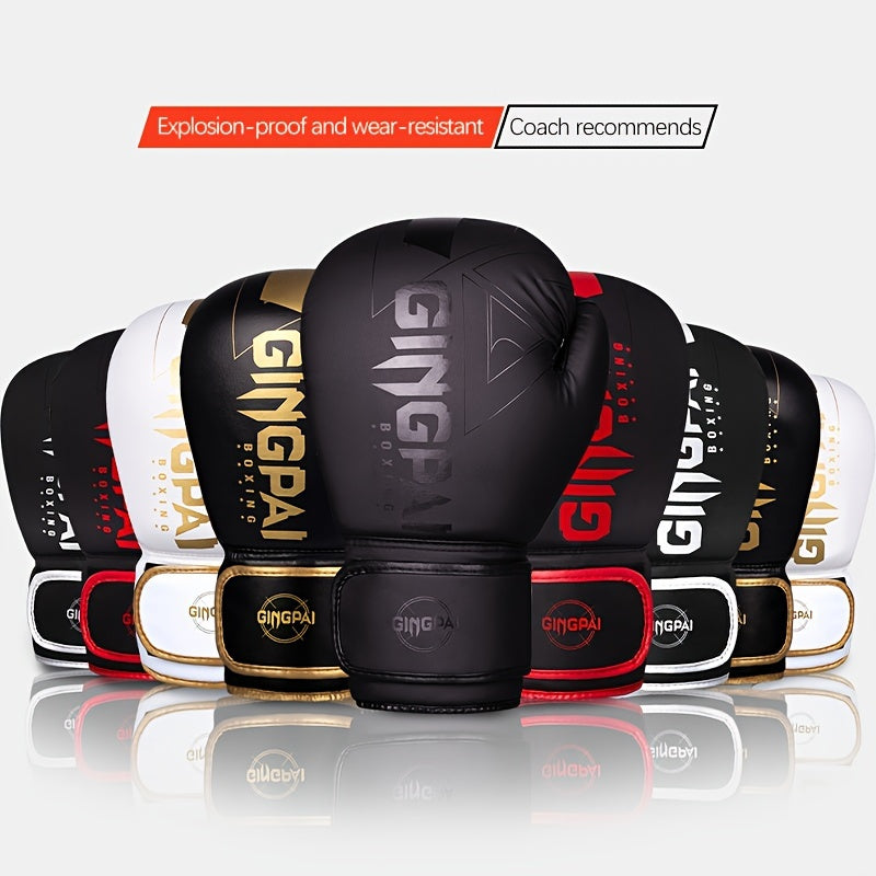 Gants de boxe professionnels - Gants de boxe thaïlandaise et de kickboxing 6-14 oz