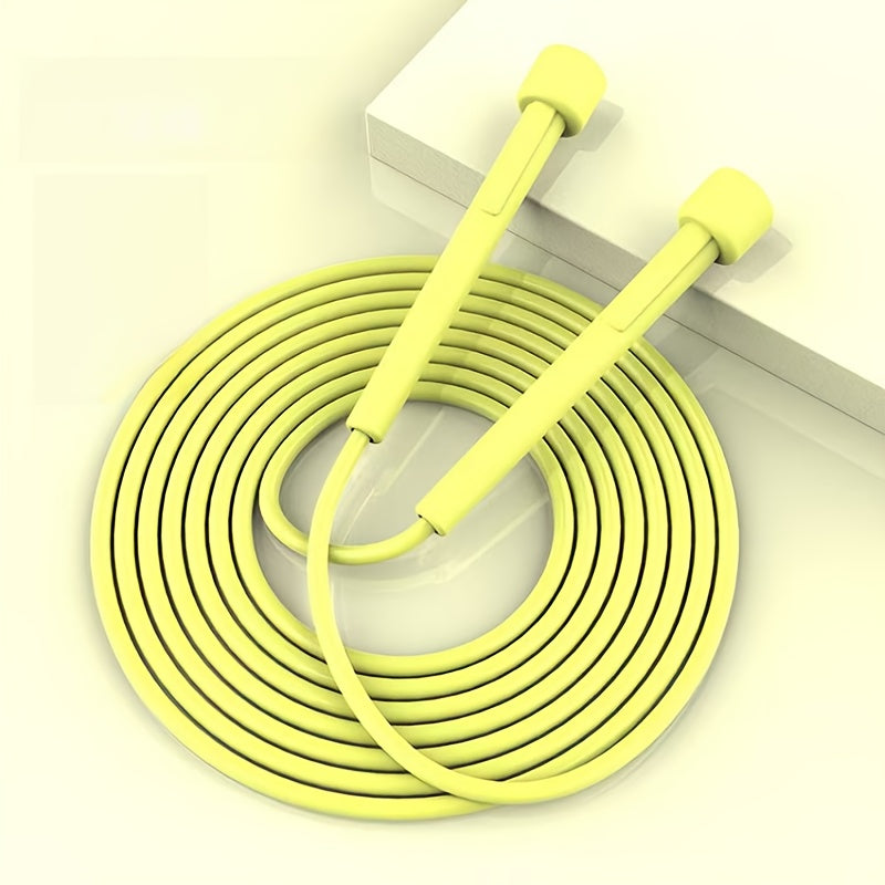 Corde à sauter à vitesse réglable - Corde en PVC anti-nœuds avec poignées ergonomiques
