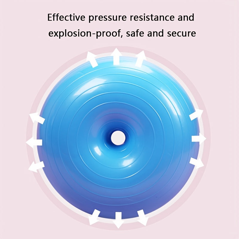 Professioneller Yogaball – platzsicherer Gymnastikball mit Pumpe