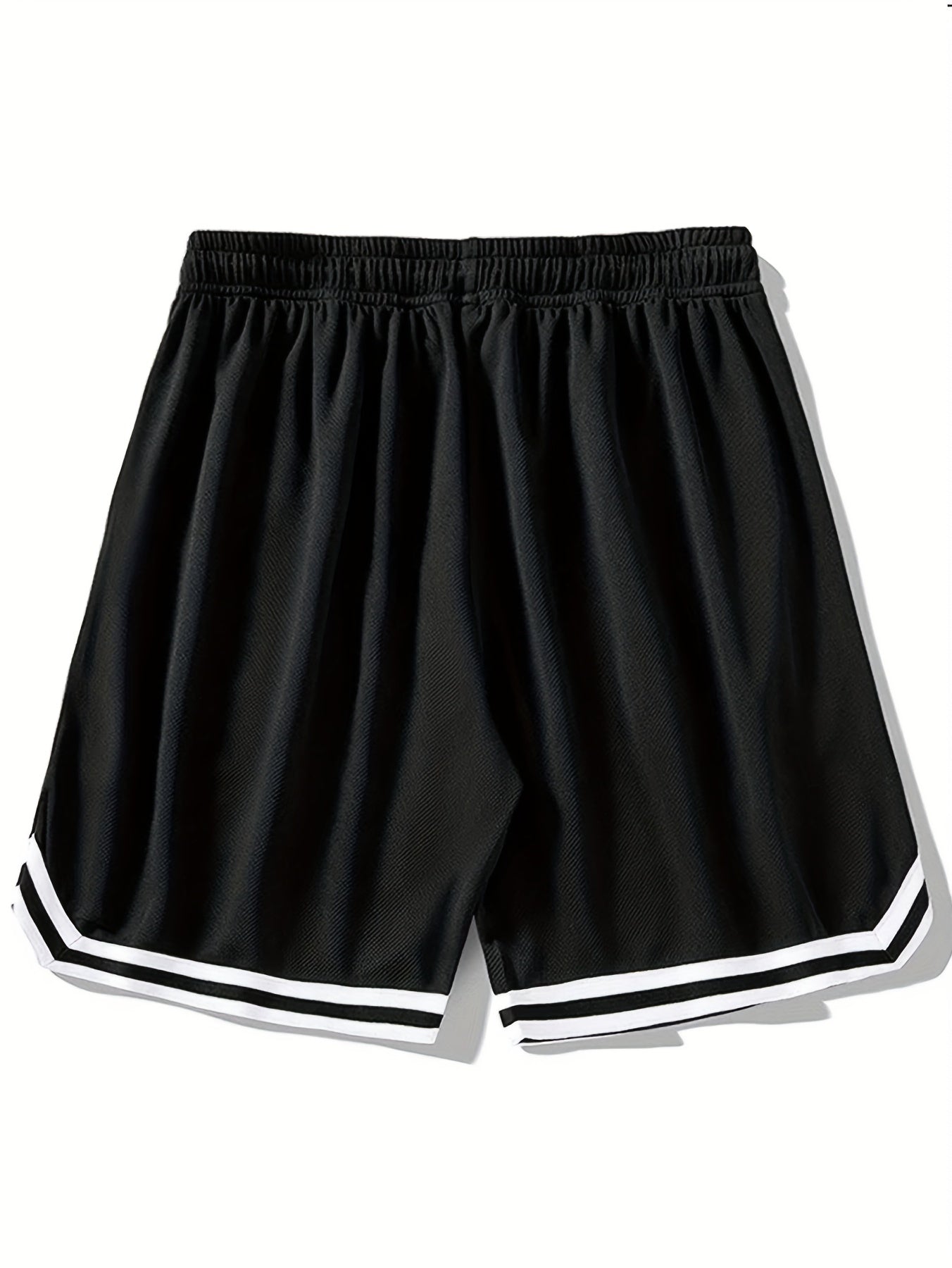 Short de sport pour homme - Short de sport à cordon de serrage imprimé Chicago