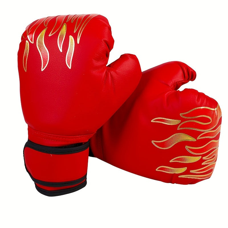 1 paire de gants de taekwondo/boxe/sanda/arts martiaux - Parfaits pour l'entraînement en intérieur et en extérieur, adaptés aux enfants de 5 à 12 ans - un excellent cadeau de Noël ou de Nouvel An.