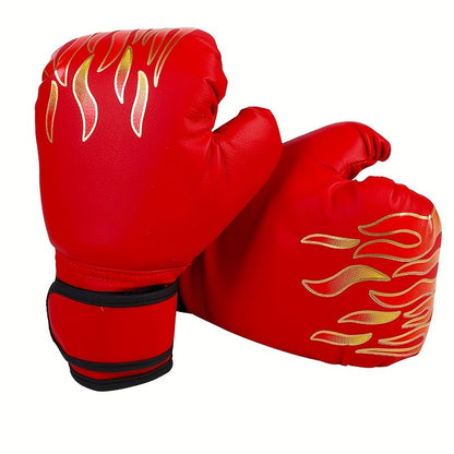 1 paire de gants de taekwondo/boxe/sanda/arts martiaux - Parfaits pour l'entraînement en intérieur et en extérieur, adaptés aux enfants de 5 à 12 ans - un excellent cadeau de Noël ou de Nouvel An.