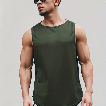 Schnelltrocknendes Sport-Tanktop für Herren – Ärmelloses Laufshirt