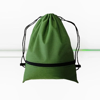 Umweltfreundlicher Rucksack mit Kordelzug – Leichte, strapazierfähige Sporttasche | Ideal für Reisen, Sport und den Alltag