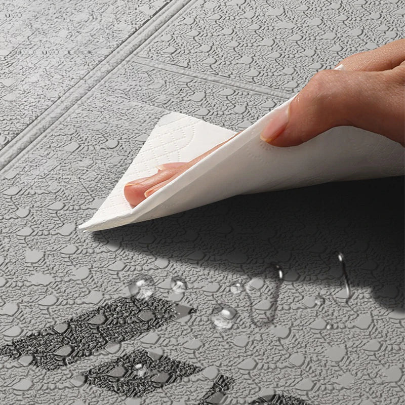 Tapis de yoga pliable et écologique - Tapis de fitness de voyage en TPE | Double face antidérapante pour le Pilates et les exercices au sol