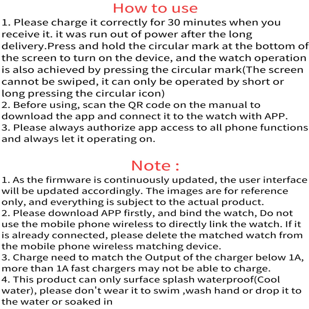 Smart Watch with Bluetooth - Fitness Tracker, Music Player & Sleep Monitor