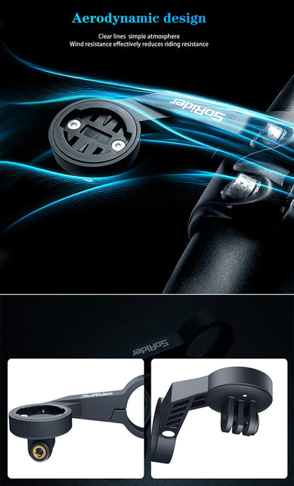 Universelle Fahrradcomputerhalterung – Sichere Lenkerhalterung für Garmin Edge &amp; GPS-Geräte