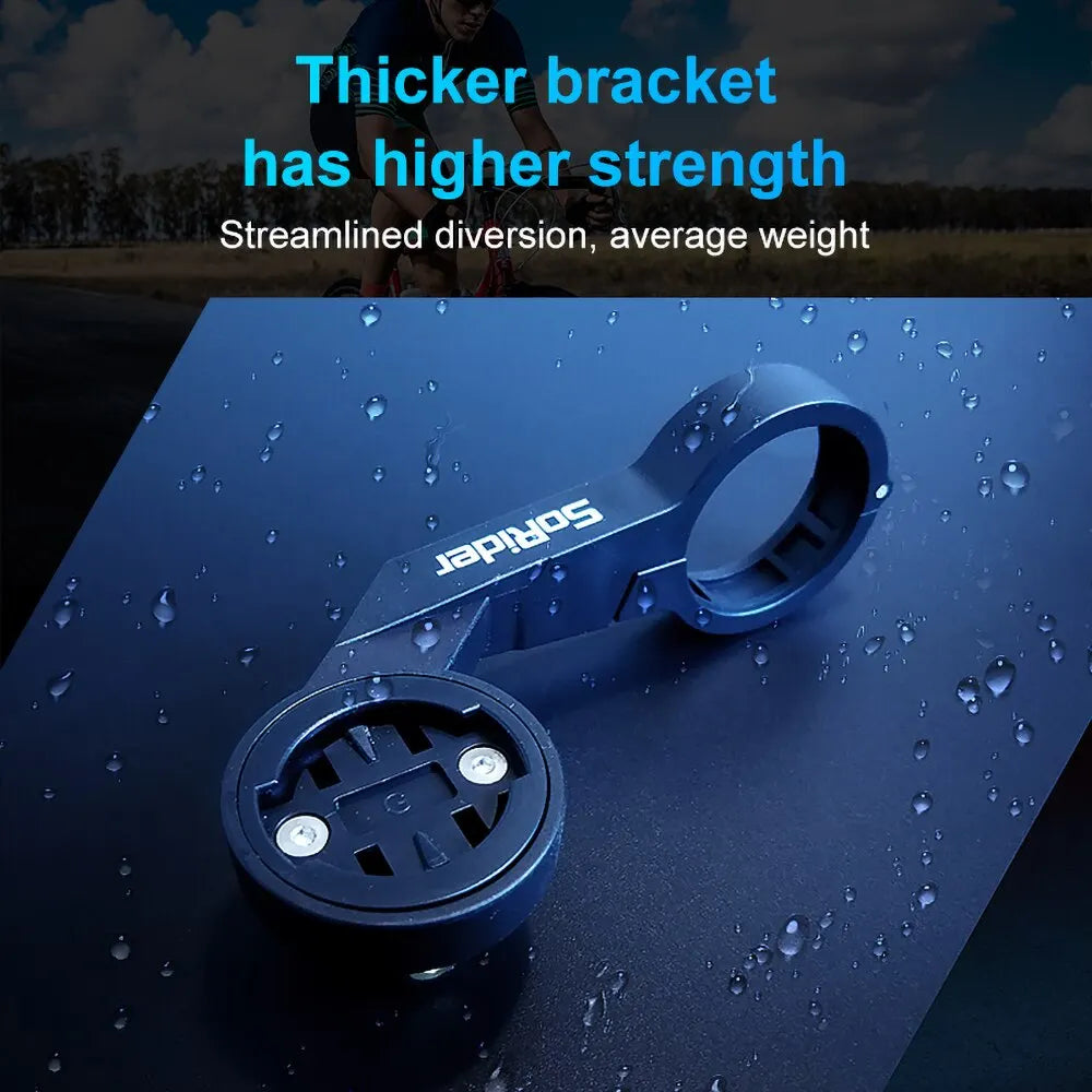 Universelle Fahrradcomputerhalterung – Sichere Lenkerhalterung für Garmin Edge &amp; GPS-Geräte