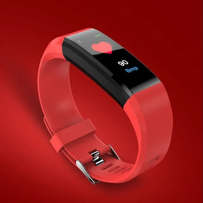Smart Fitness Tracker Bracelet - Bluetooth Sports Watch for iOS & Android