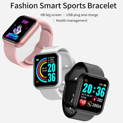 Smart Watch with Bluetooth - Fitness Tracker, Music Player & Sleep Monitor