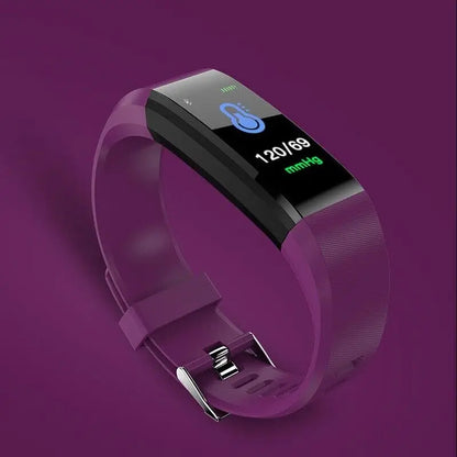 Smart Fitness Tracker Bracelet - Bluetooth Sports Watch for iOS & Android