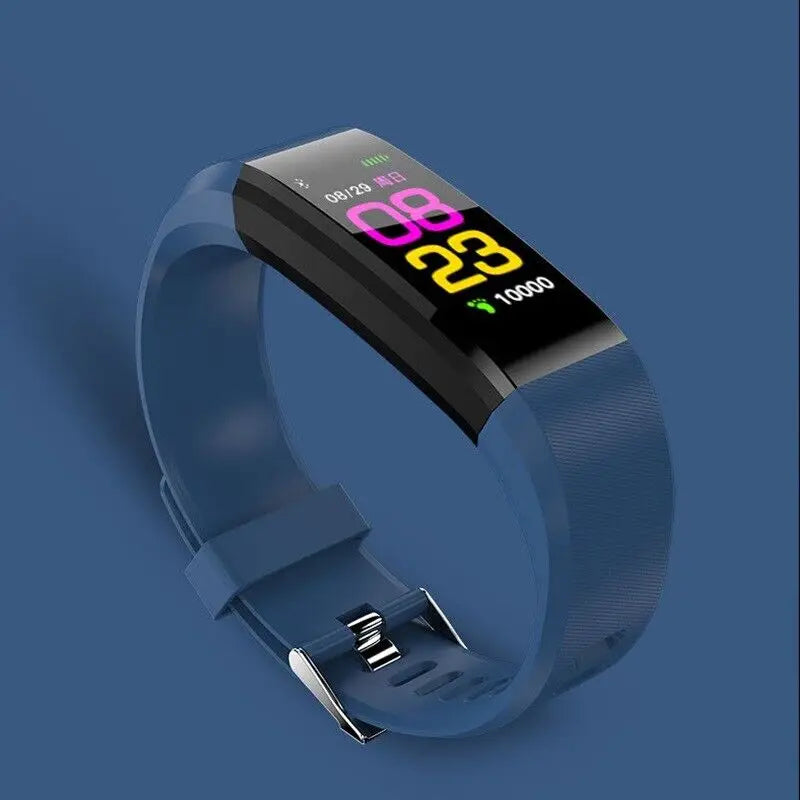 Smart Fitness Tracker Bracelet - Bluetooth Sports Watch for iOS & Android
