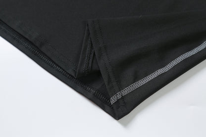 Men's High-Elasticity Athletic Muscle Tee - Slim Fit Workout Shirt