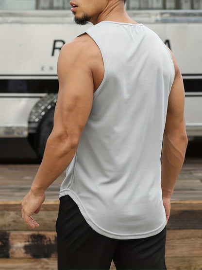 Schnelltrocknendes Sport-Tanktop für Herren – Ärmelloses Laufshirt