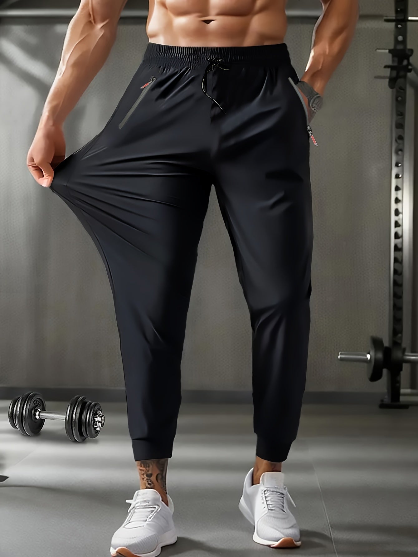 Pantalon de sport à séchage rapide pour homme - Jogging de course léger